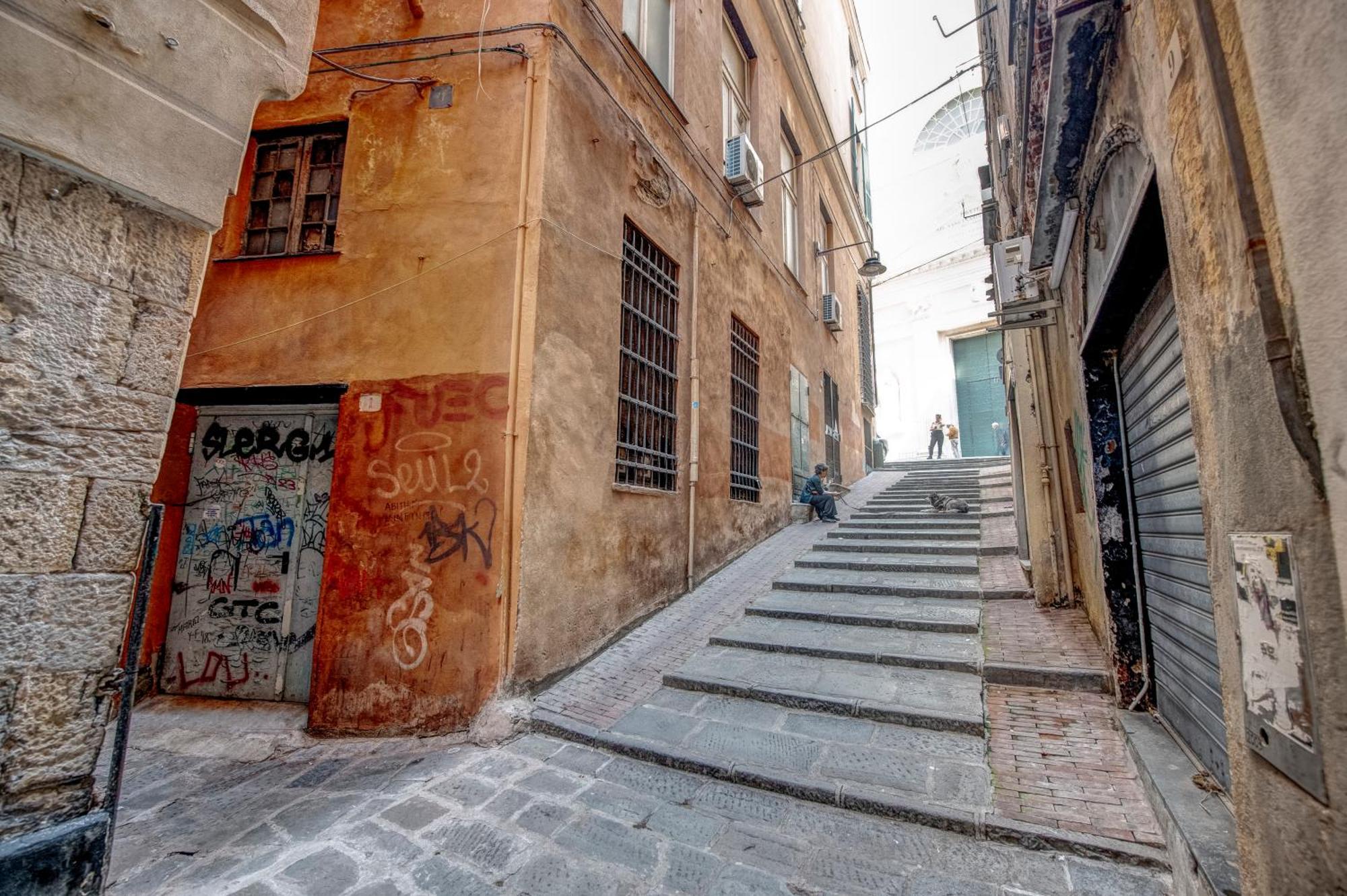 226 - Casa Dell'Orto- Nel Cuore Del Centro Storico Di Genova, 500Metri Dall'Acquario Di Genova المظهر الخارجي الصورة
